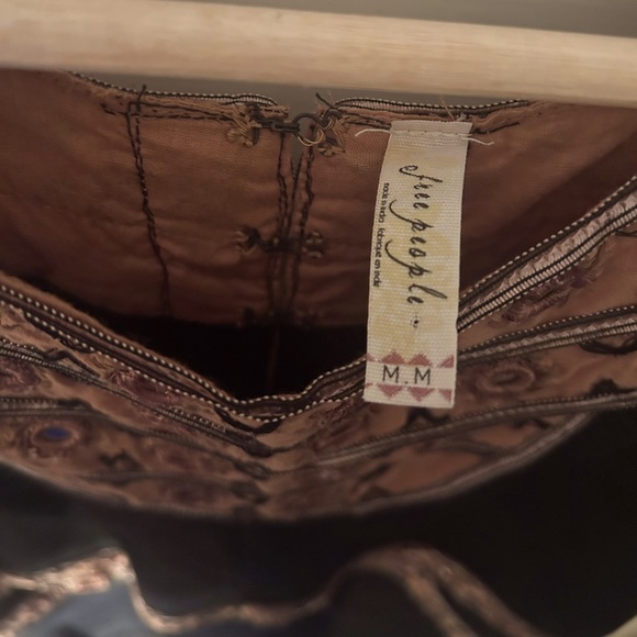 Free People Nefertiti Sleeveless Mini Dress Halter Black, Size Medium - Picture 5 of 7